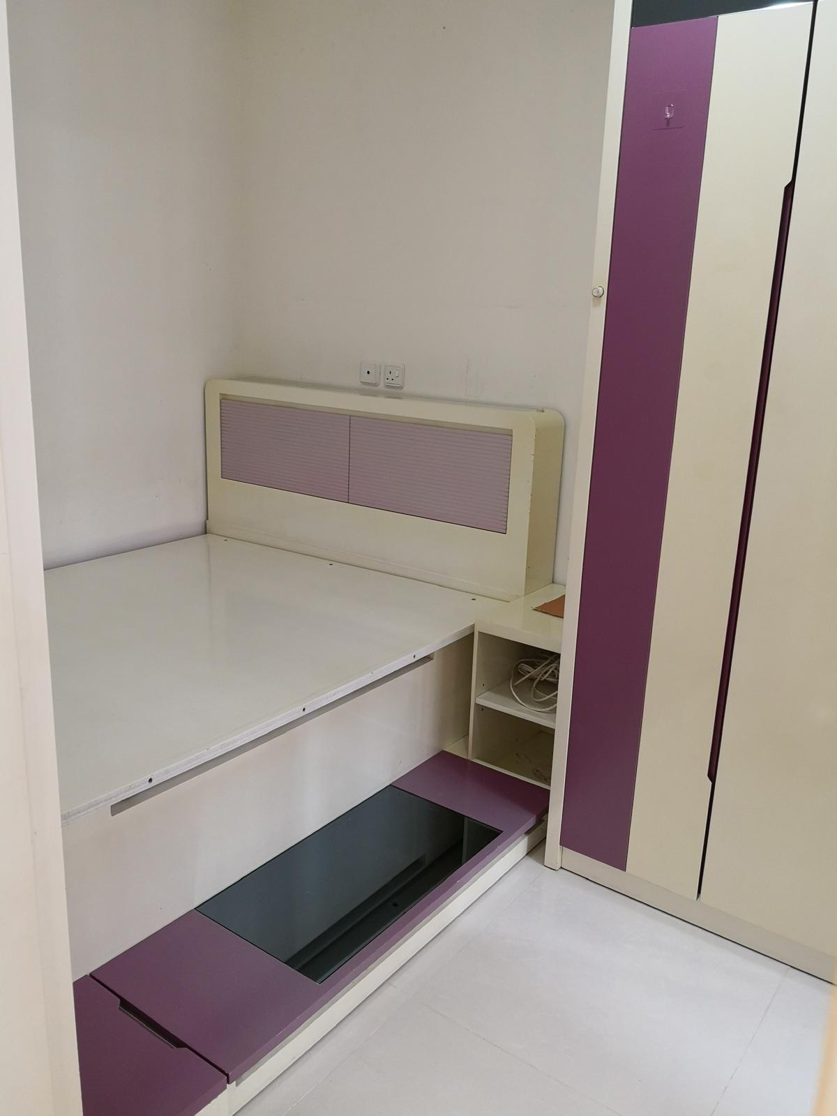 單位設有兩房,間隔四正。(代理提供)