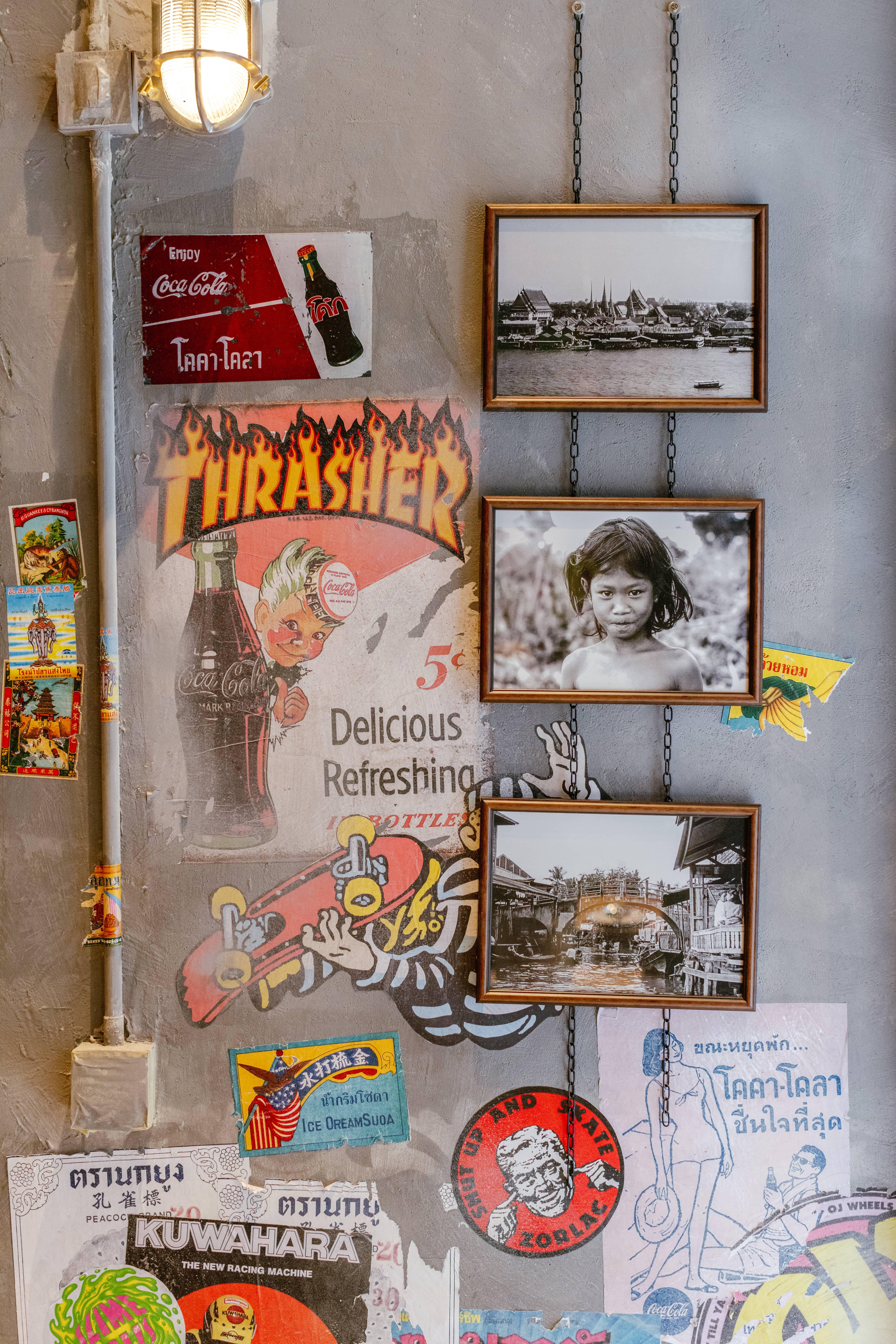 黑白照片襯托出懷舊的情懷。