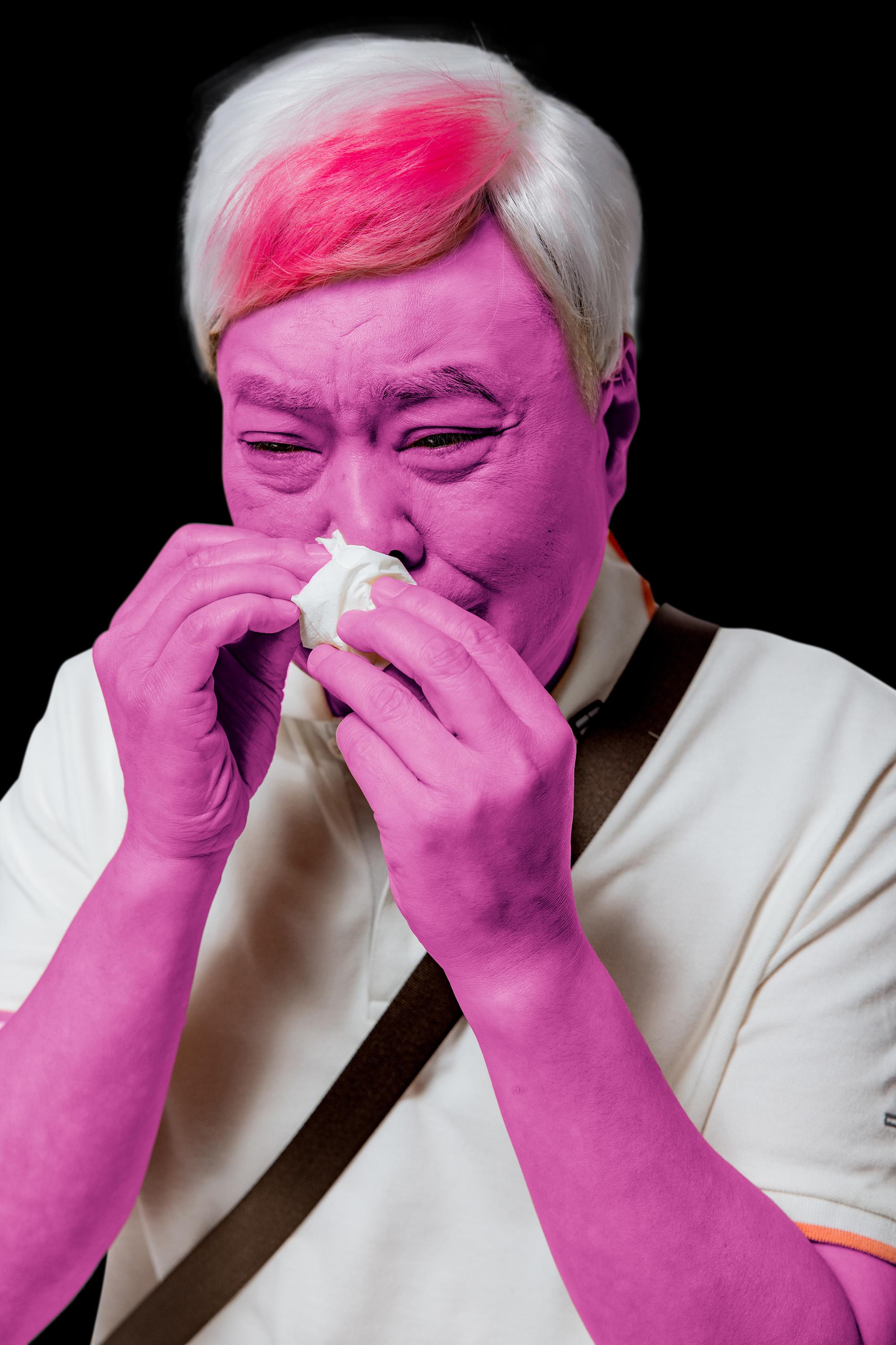 阮兆祥扮李龍基。