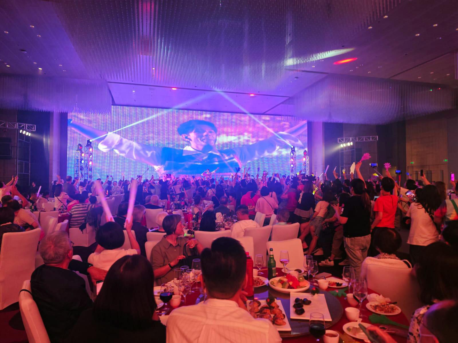 古淖文中山演唱獲大批fans支持。