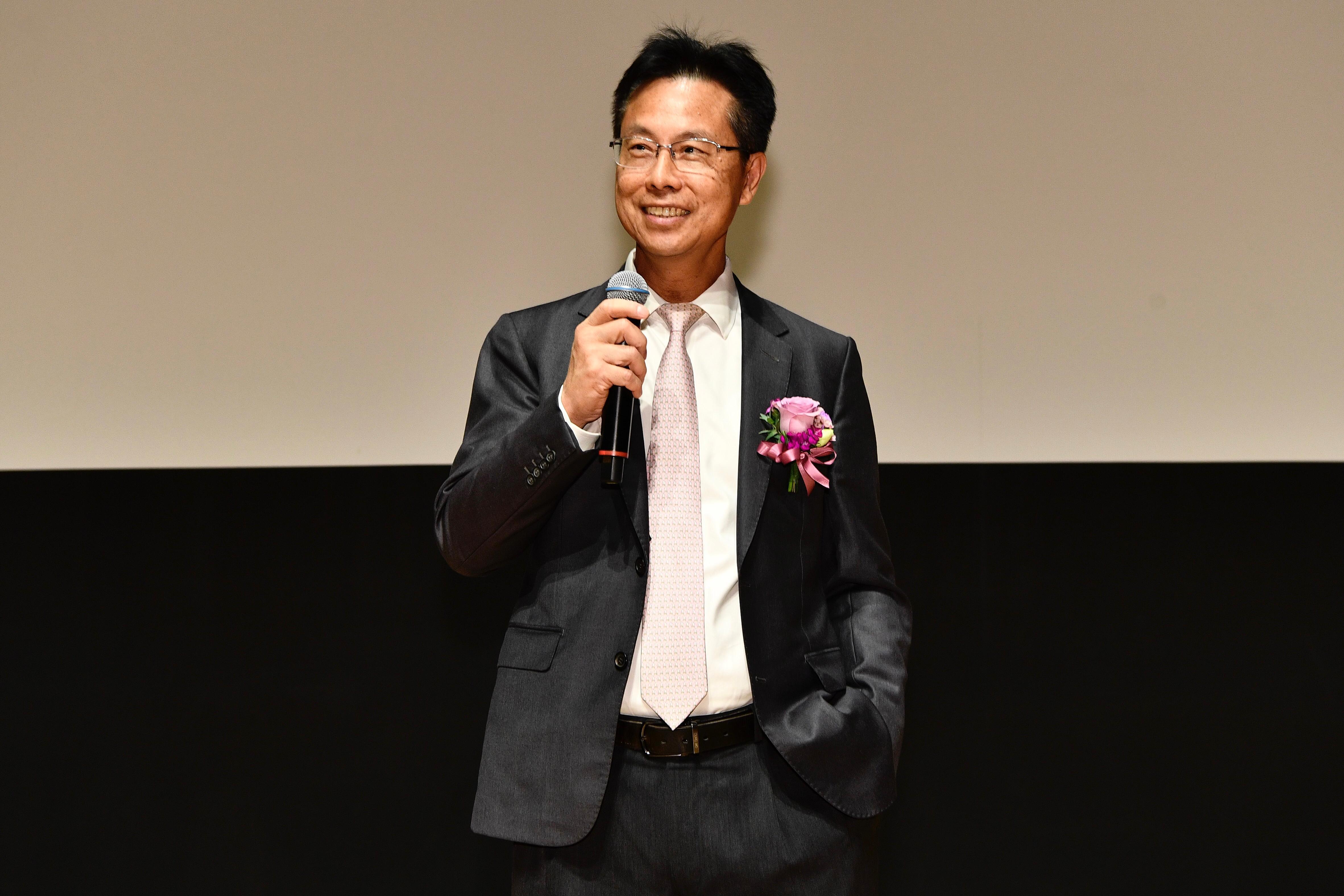 嘉諾撒醫院院長李燦榮醫生致歡迎辭