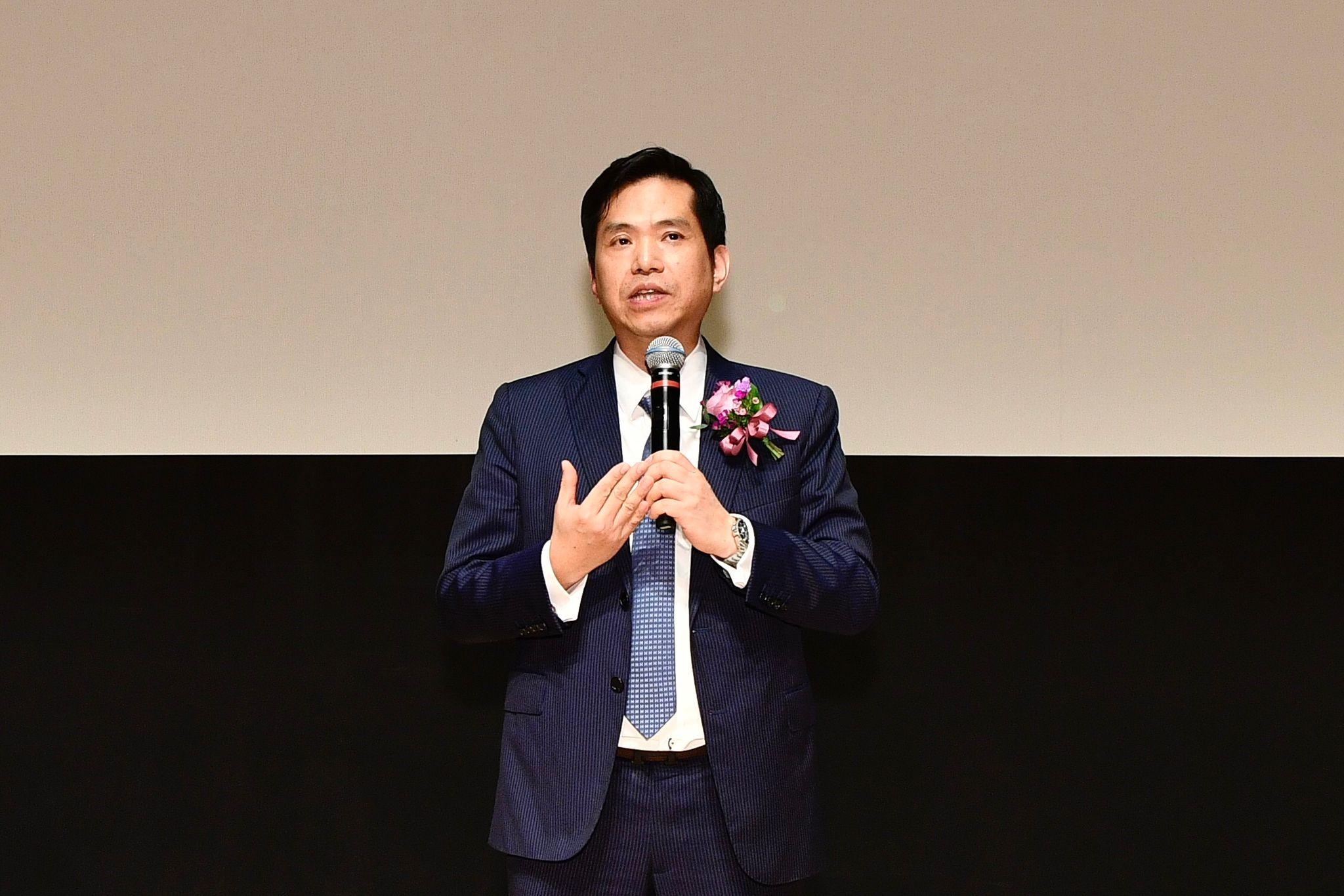 嘉諾撒醫院總經理許小虎博士致歡迎辭