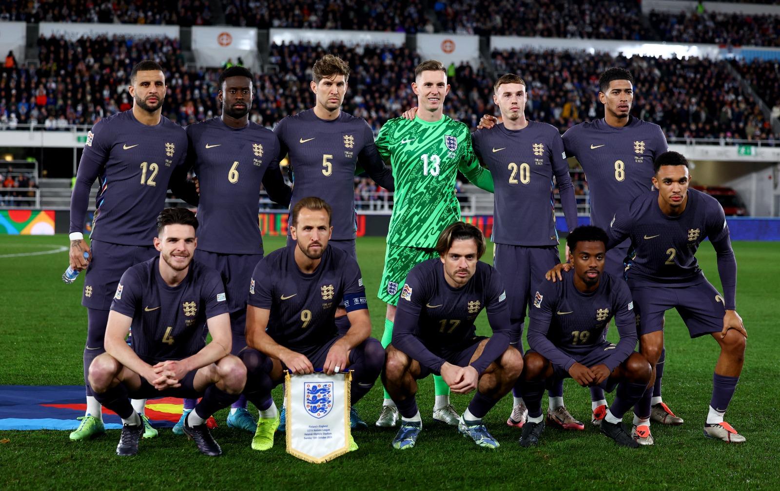 歐國聯|英格蘭擊敗芬蘭後在B2組以9分居次。(路透社)