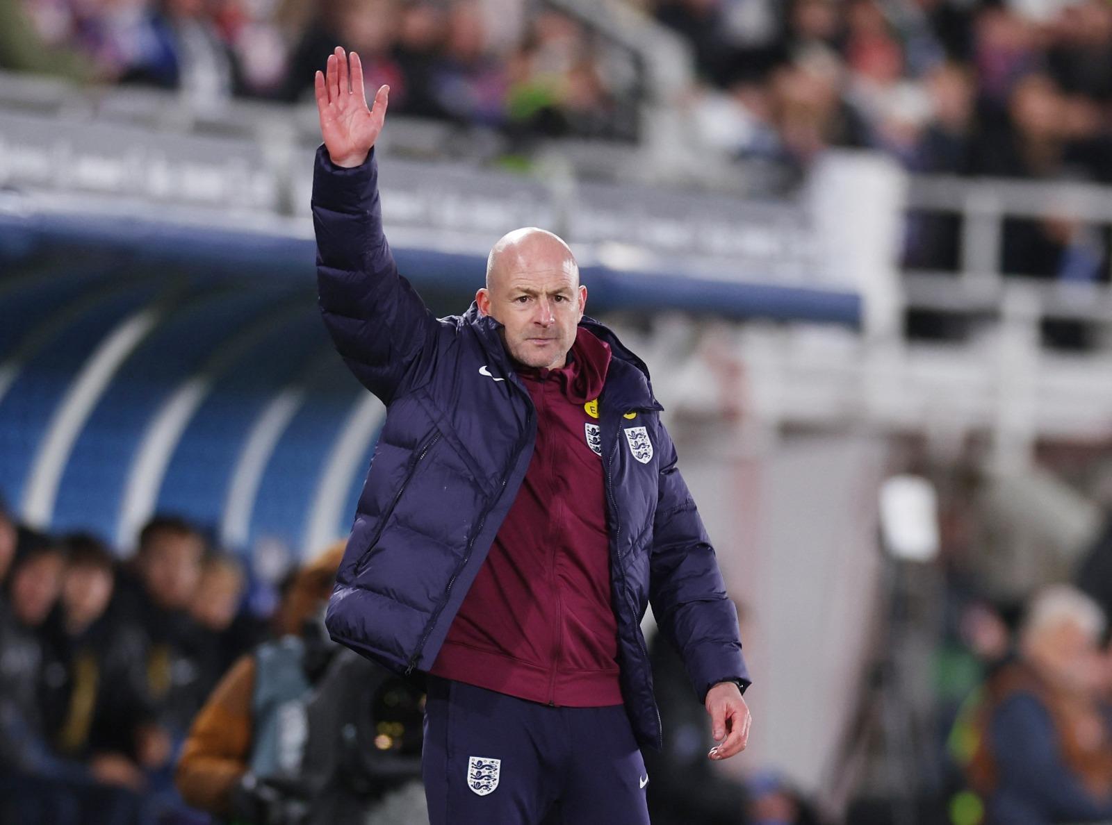 歐國聯|英格蘭暫代主帥卡斯利(Lee Carsley)未正面回應前途。(路透社)