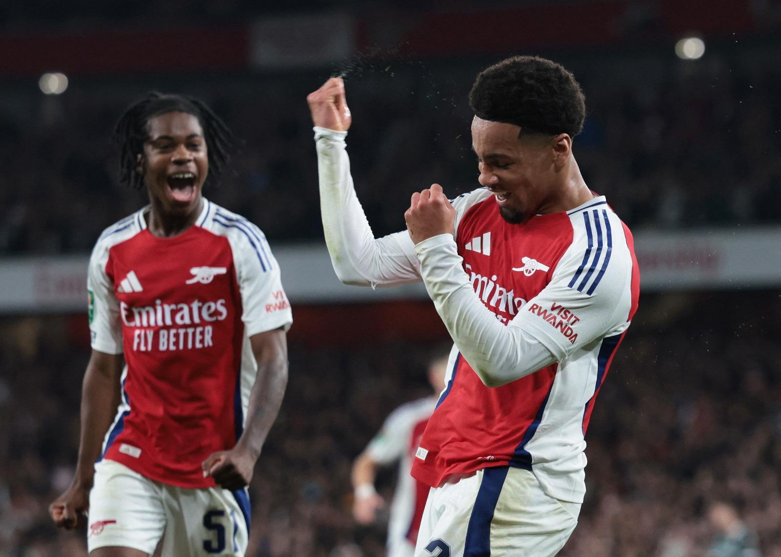 溫拿尼(Ethan Nwaneri)或可把握奧迪加特受傷,獲取上陣機會。