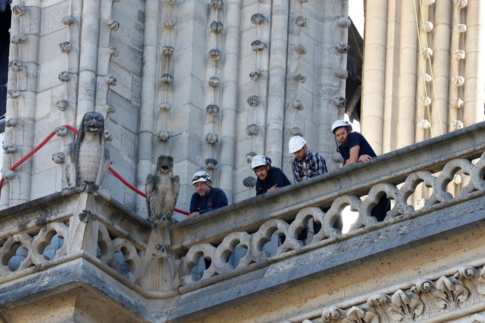 巴黎聖母院將在2024年12月重開。(路透社)