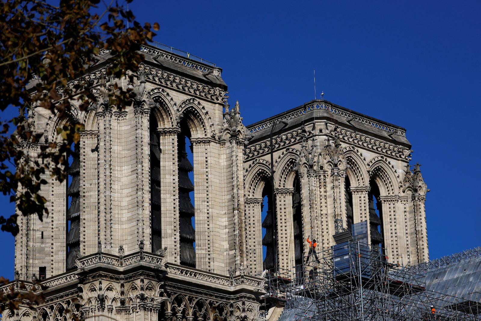 巴黎聖母院將在2024年12月重開。(路透社)