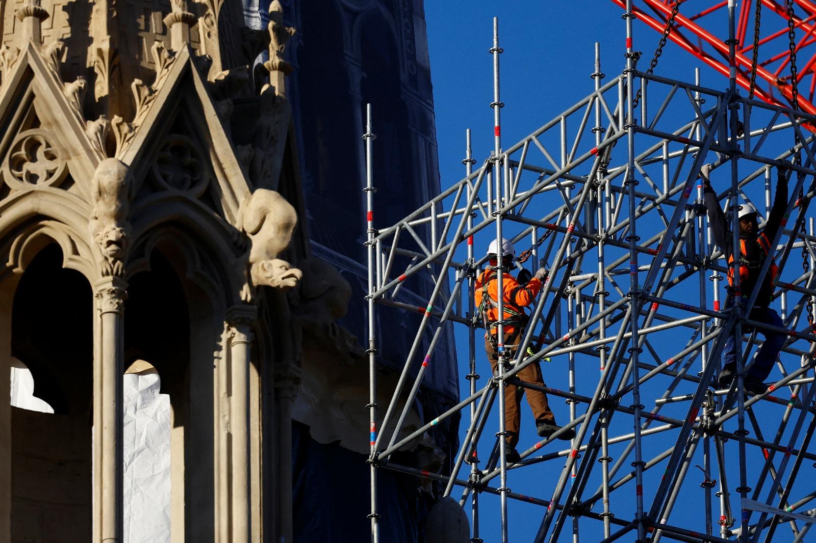 巴黎聖母院是法國主要地標。(路透社)