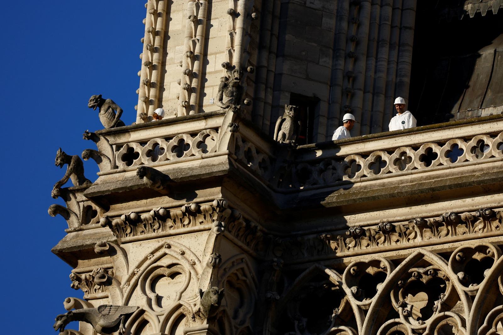 巴黎聖母院將在2024年12月重開。(路透社)