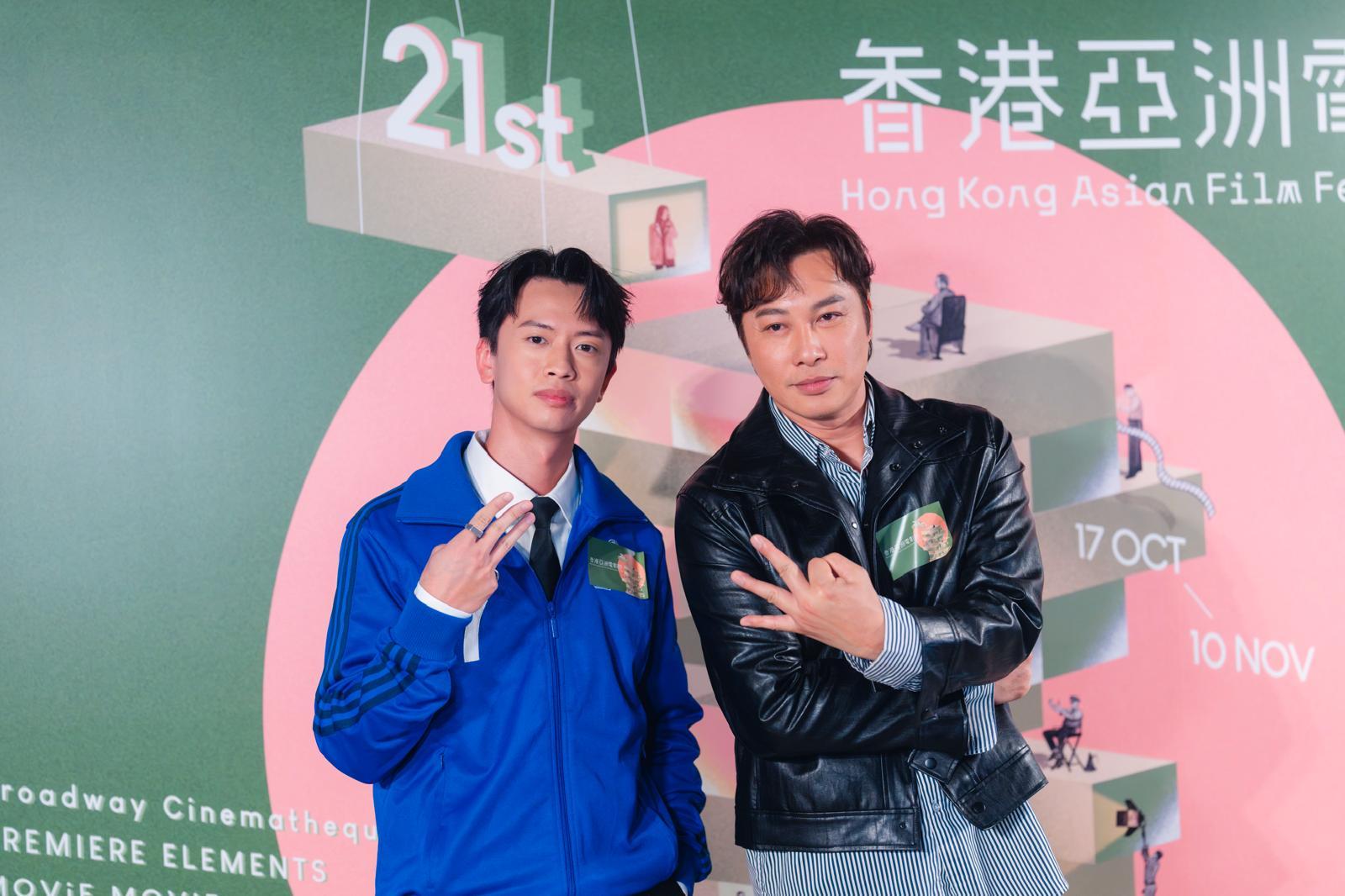 譚耀文和Locker在《拼命三郎》演父子。