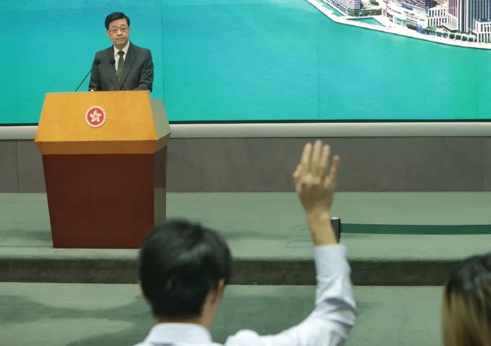 特首李家超昨日指,造地及供應是兩回事。(資料圖片)