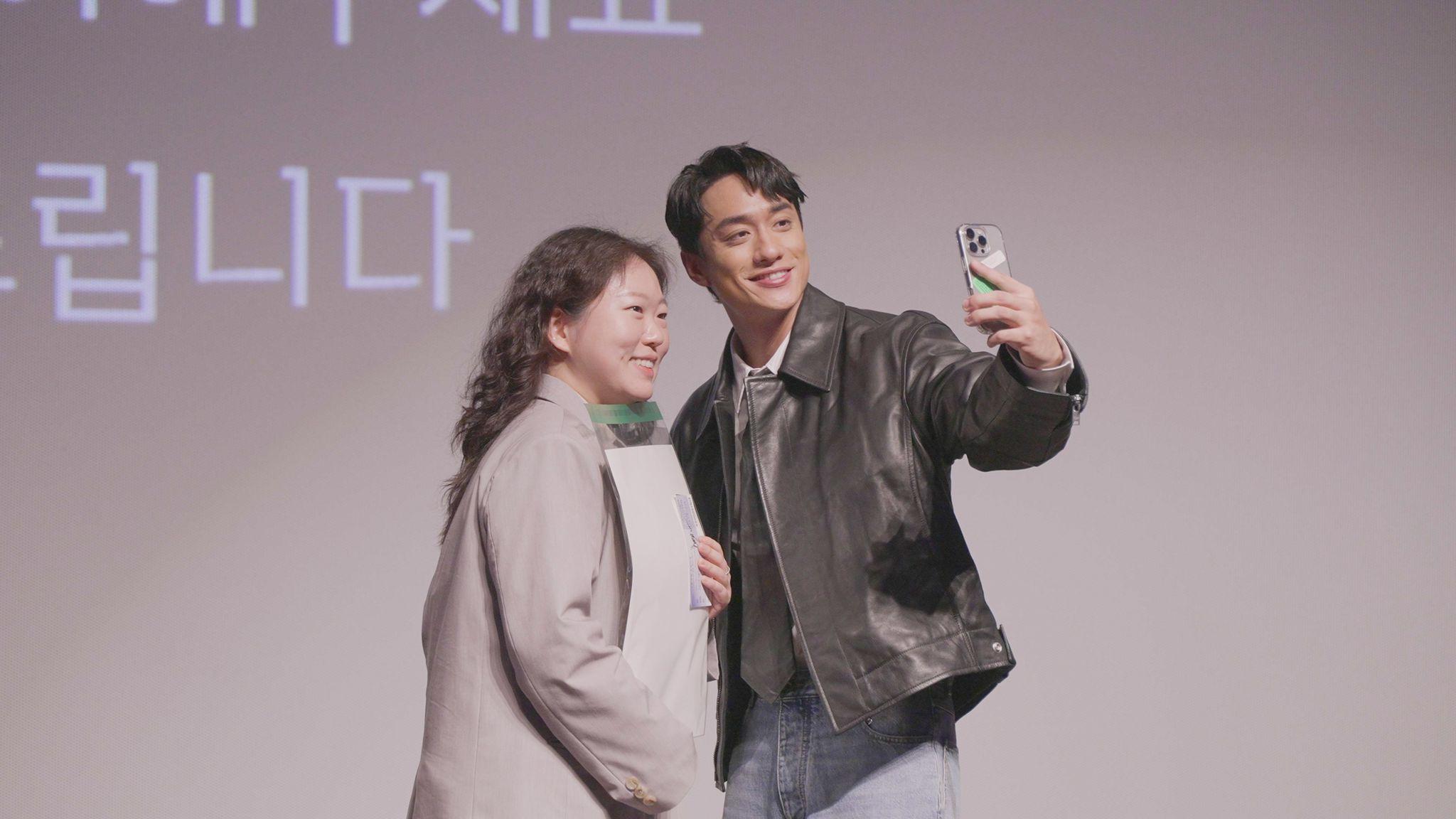 劉俊謙快閃首爾,單拖宣傳《九龍城寨之圍城》。