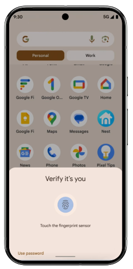 Android 15新功能|私人空間可隱藏敏感app,不讓他人發現。
