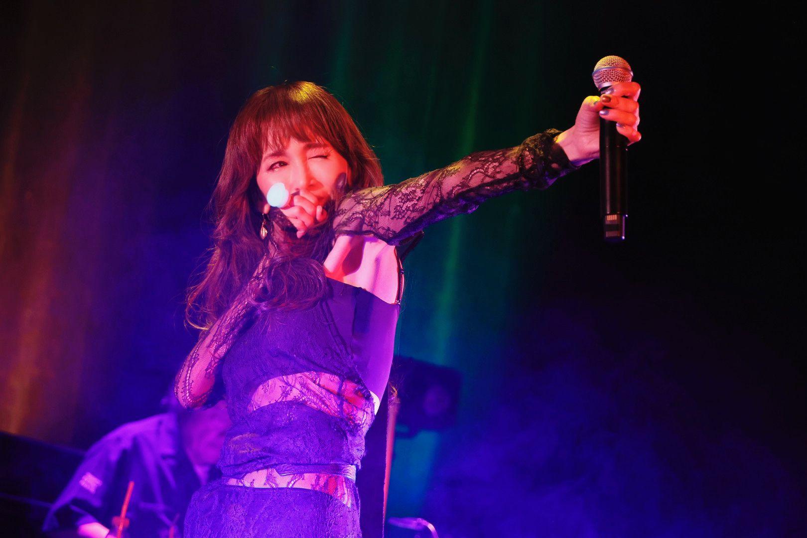 工藤靜香重現昔日台風,風采依然。