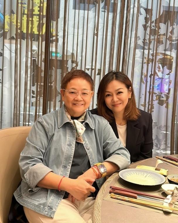 資深傳媒人汪曼玲公開姚正菁最新照片。