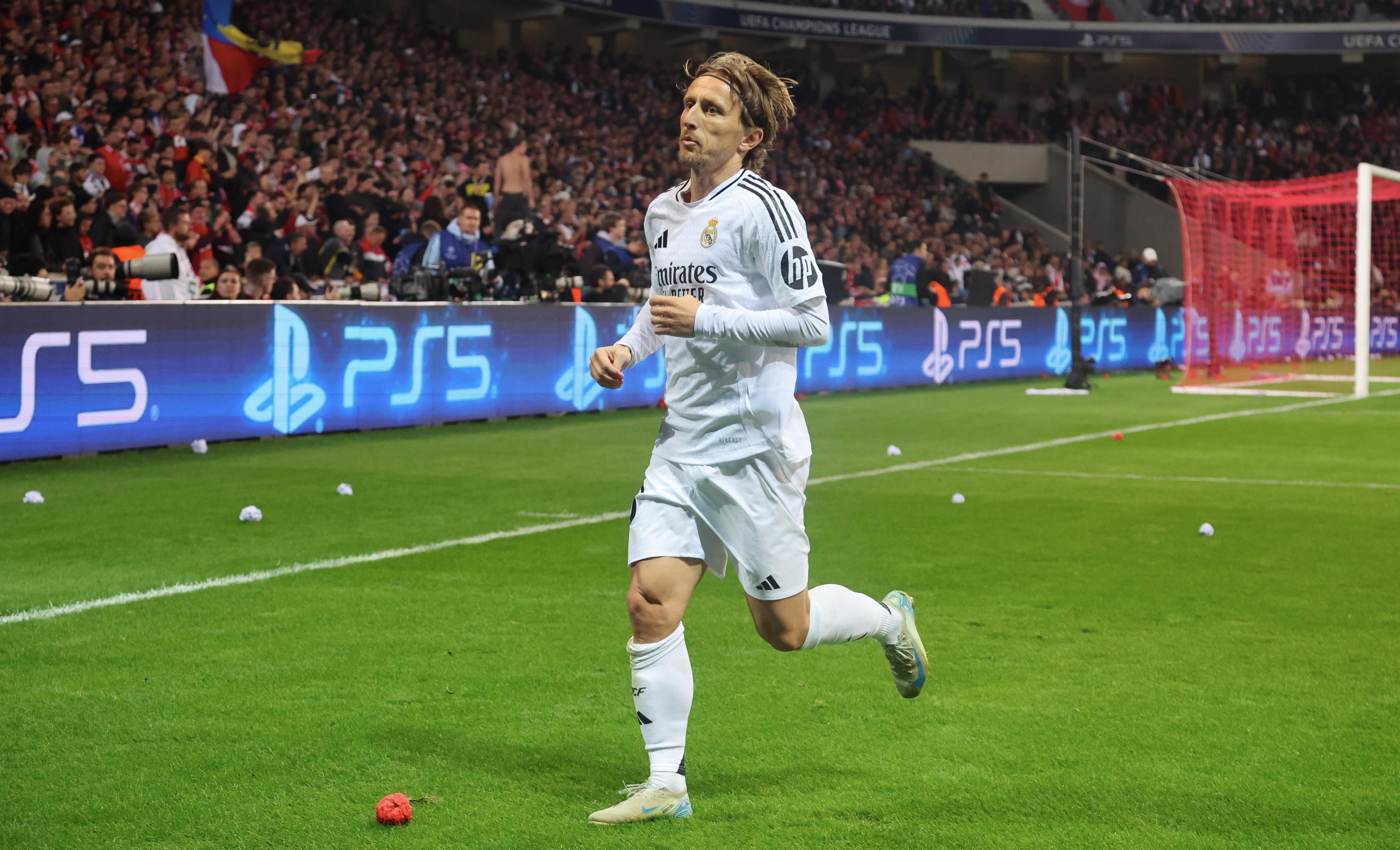 十大最受歡迎足球員|莫迪歷(Luka Modric)列第5。