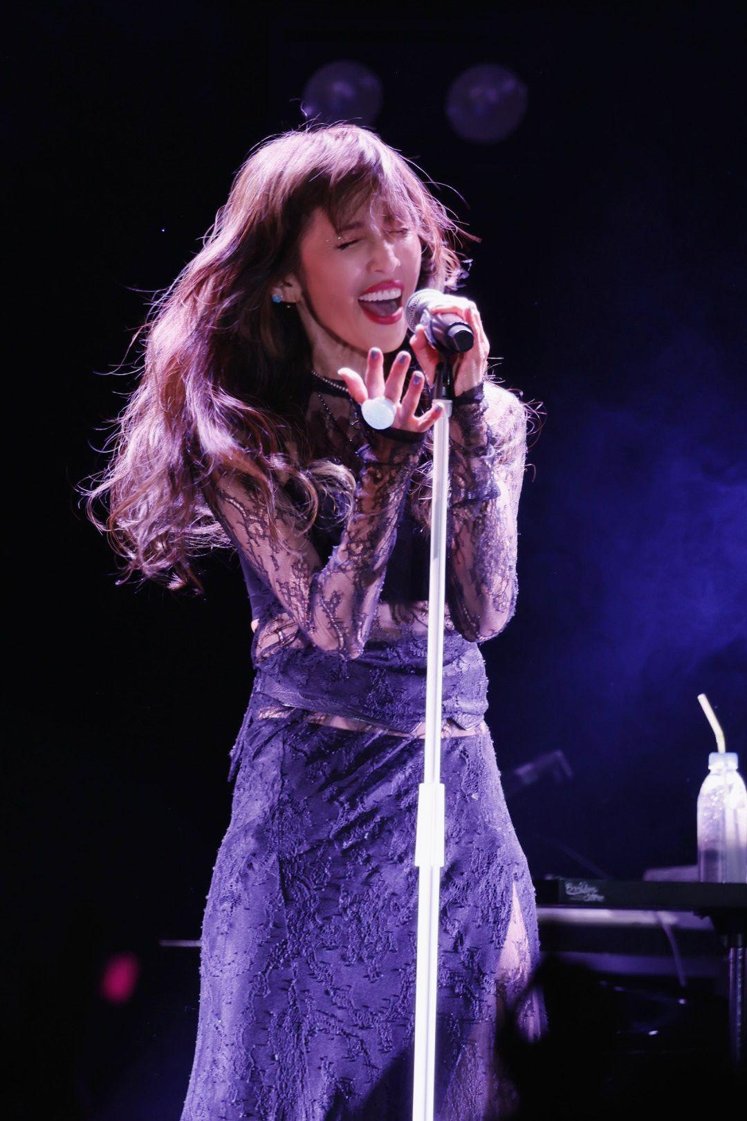 工藤靜香相隔31年再度舉行香港演唱會。