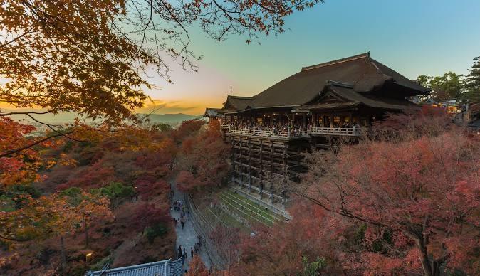 京都府排第2,人氣景點清水寺。(互聯網)
