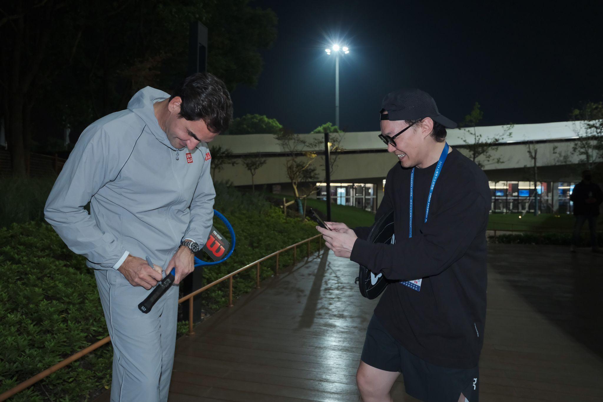 陳奕迅見費達拿即變小粉絲。