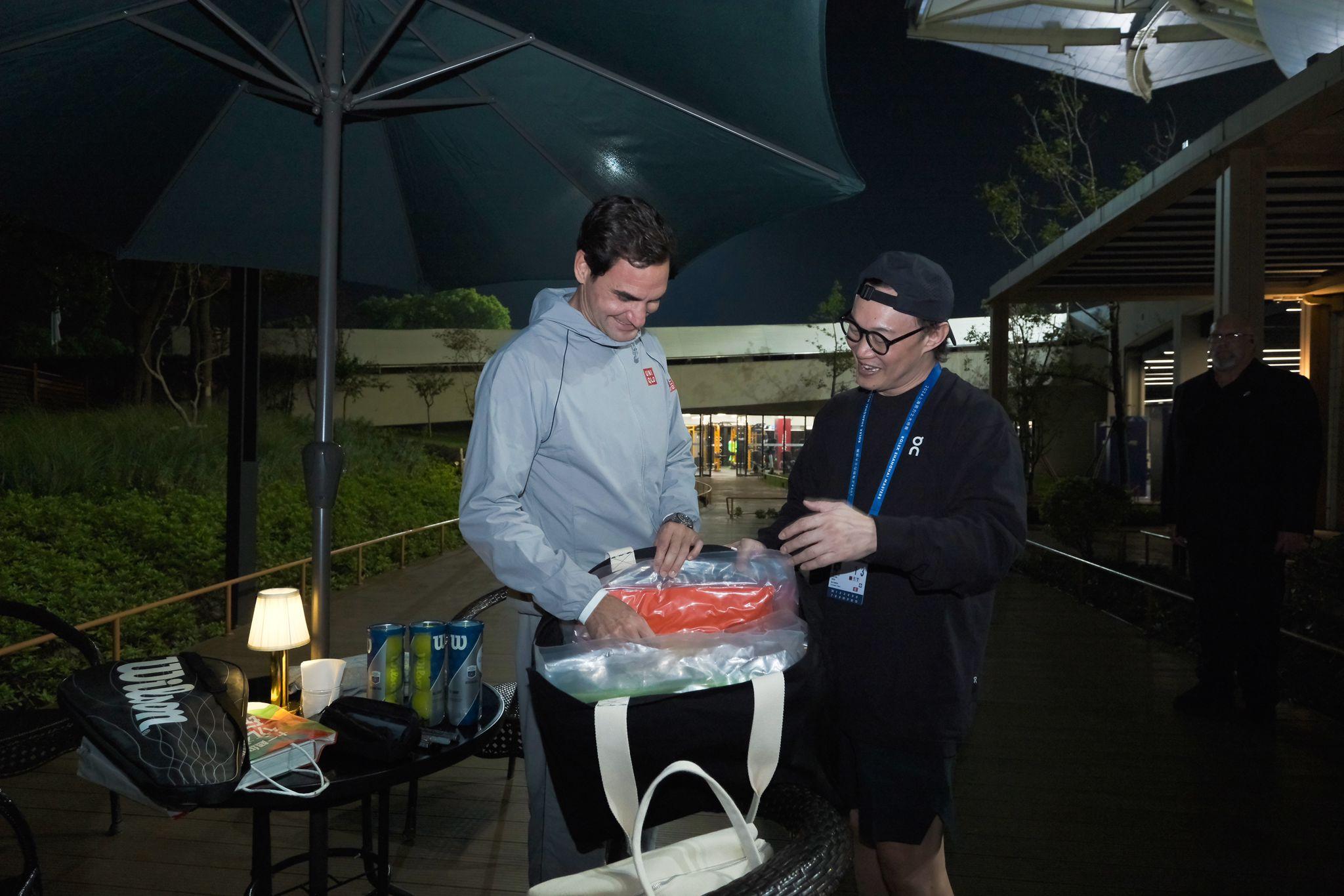 陳奕迅見費達拿即變小粉絲。