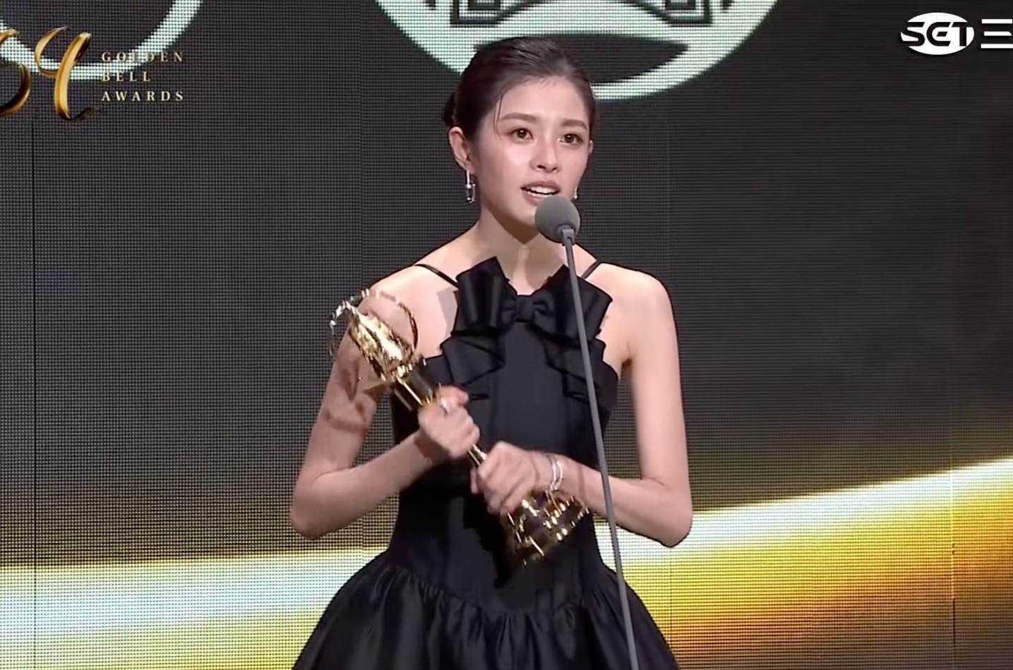 《愛愛內含光》女主角詹子萱奪「迷你劇集最具潛力新人」。