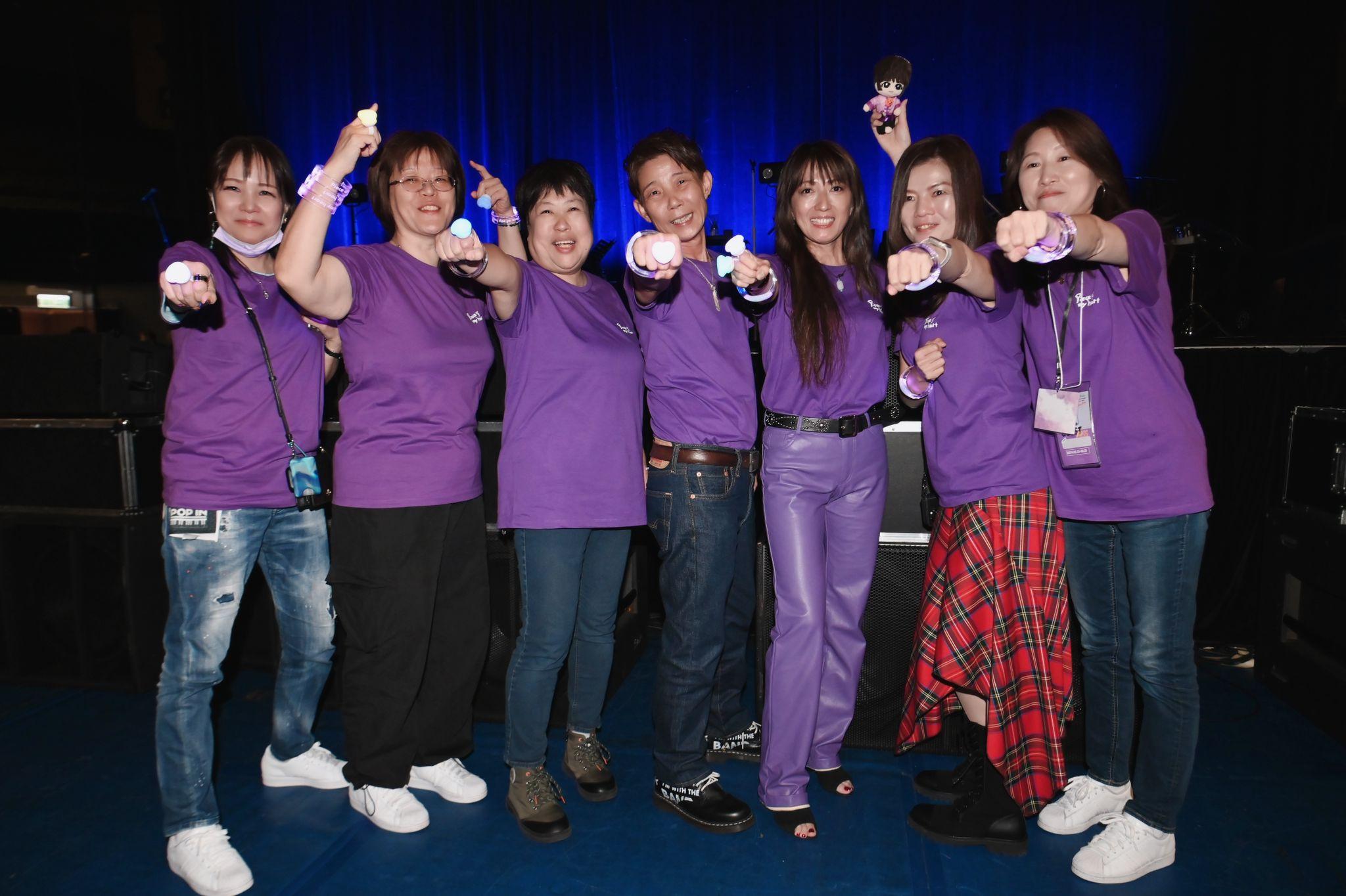 日本忠實歌迷亦飛抵香港撐場。