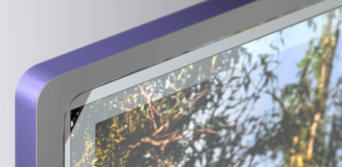 全新納米紋理玻璃選項減少反光。