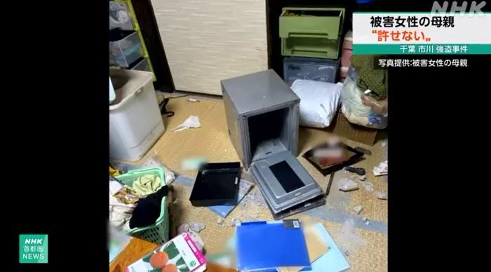 千葉縣市川市本月17日民宅劫案現場。(互聯網)