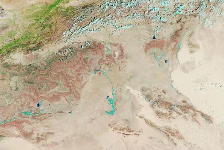 摩洛哥部分地區9月有兩天雨量,已超過全年平均雨量,部分地區被淹浸。(互聯網)