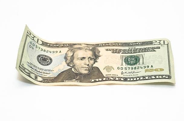 20美元鈔票。(互聯網)