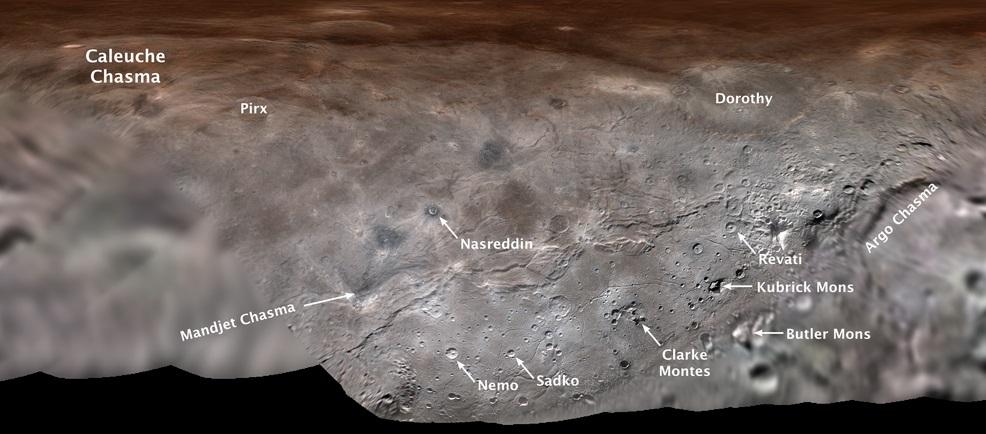 冥衛一部分地形。(互聯網)