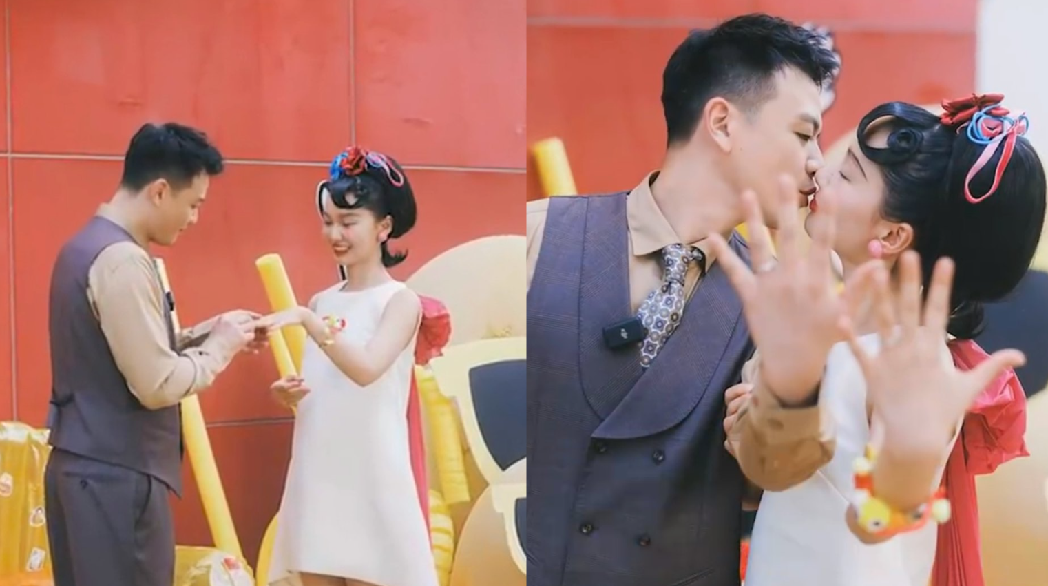 武漢一對95後新人於今年5月的一組「麥當勞婚禮」照片在社交平台上瘋傳