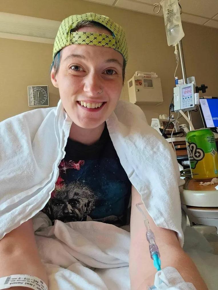 奈廷格爾樂觀面對病情。(互聯網)