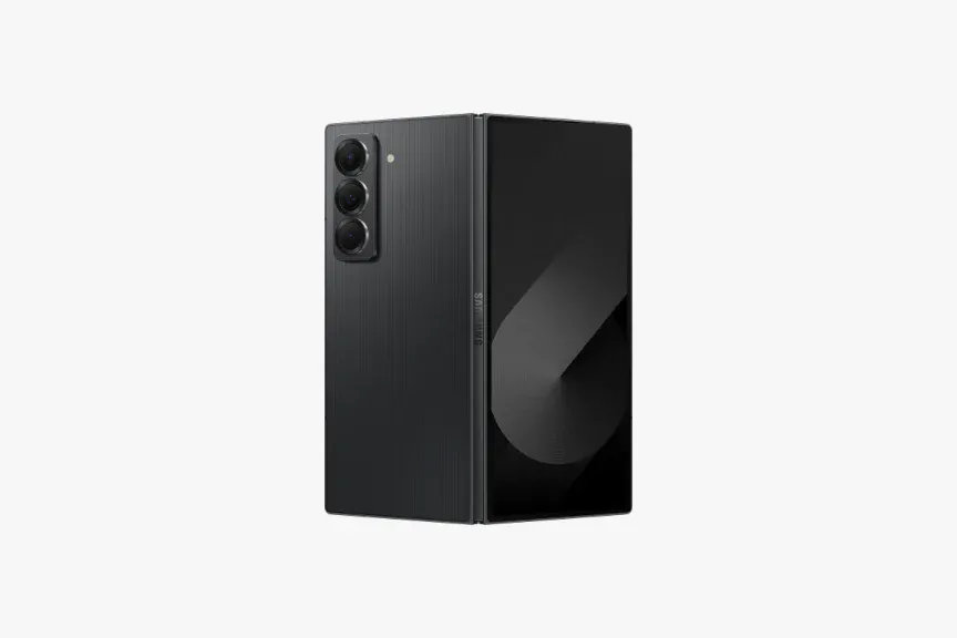 Samsung Galaxy Z Fold特別版只設黑色,飾有直向紋路。