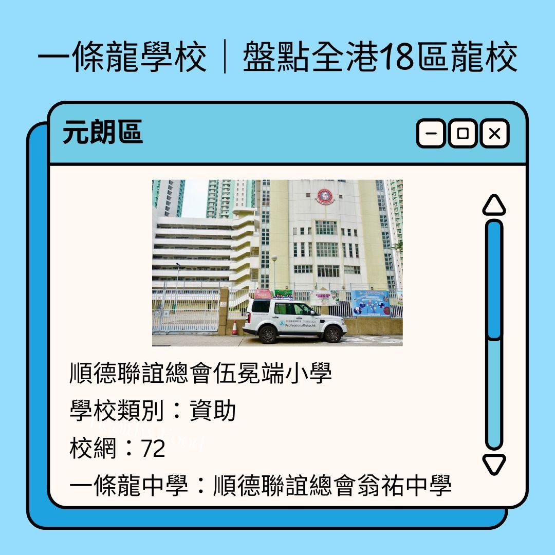 一條龍學校|盤點全港18區龍校