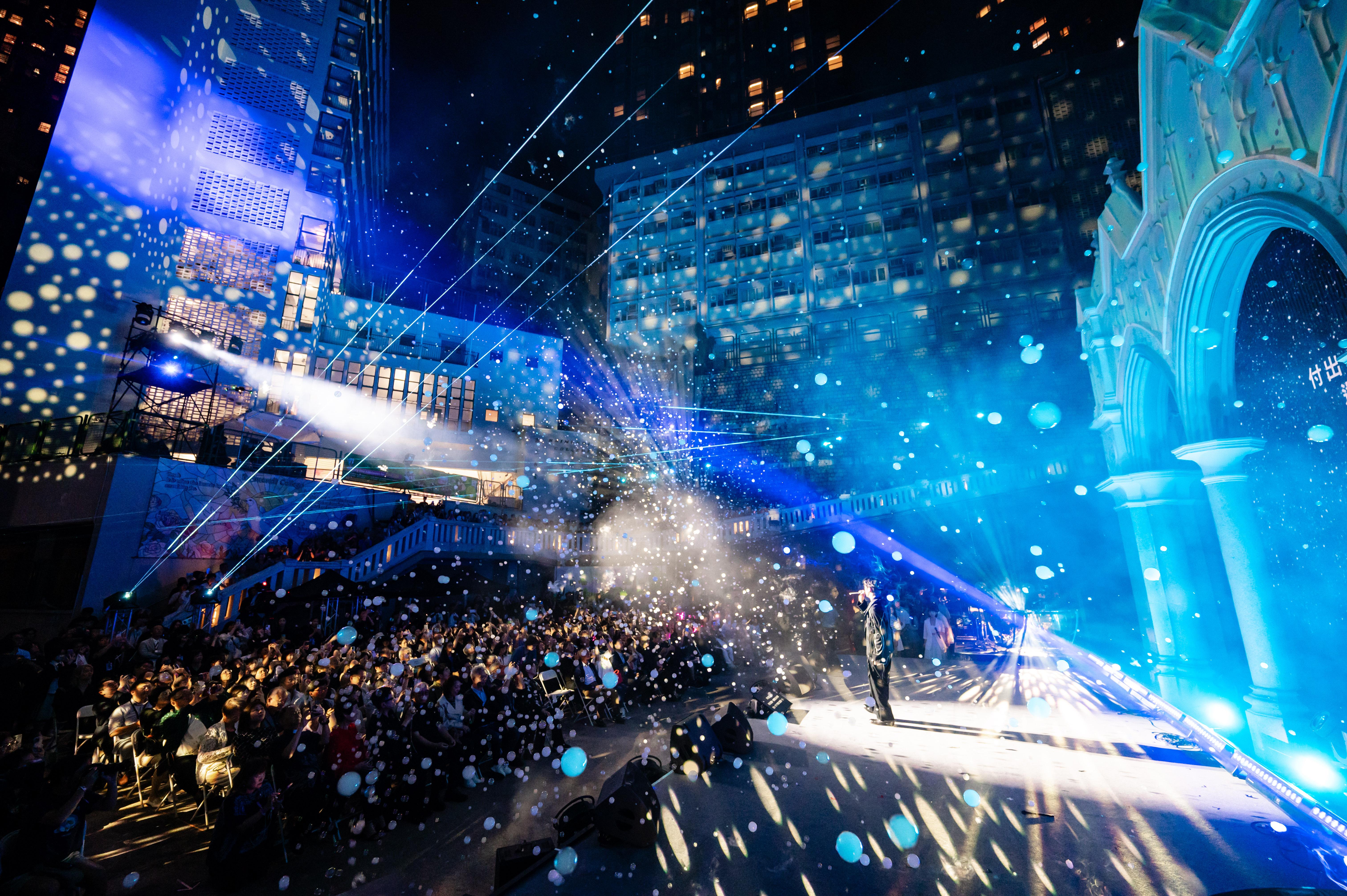 一級歷史建築香港天主教聖母無原罪主教座堂成就美不勝收夢幻場景。