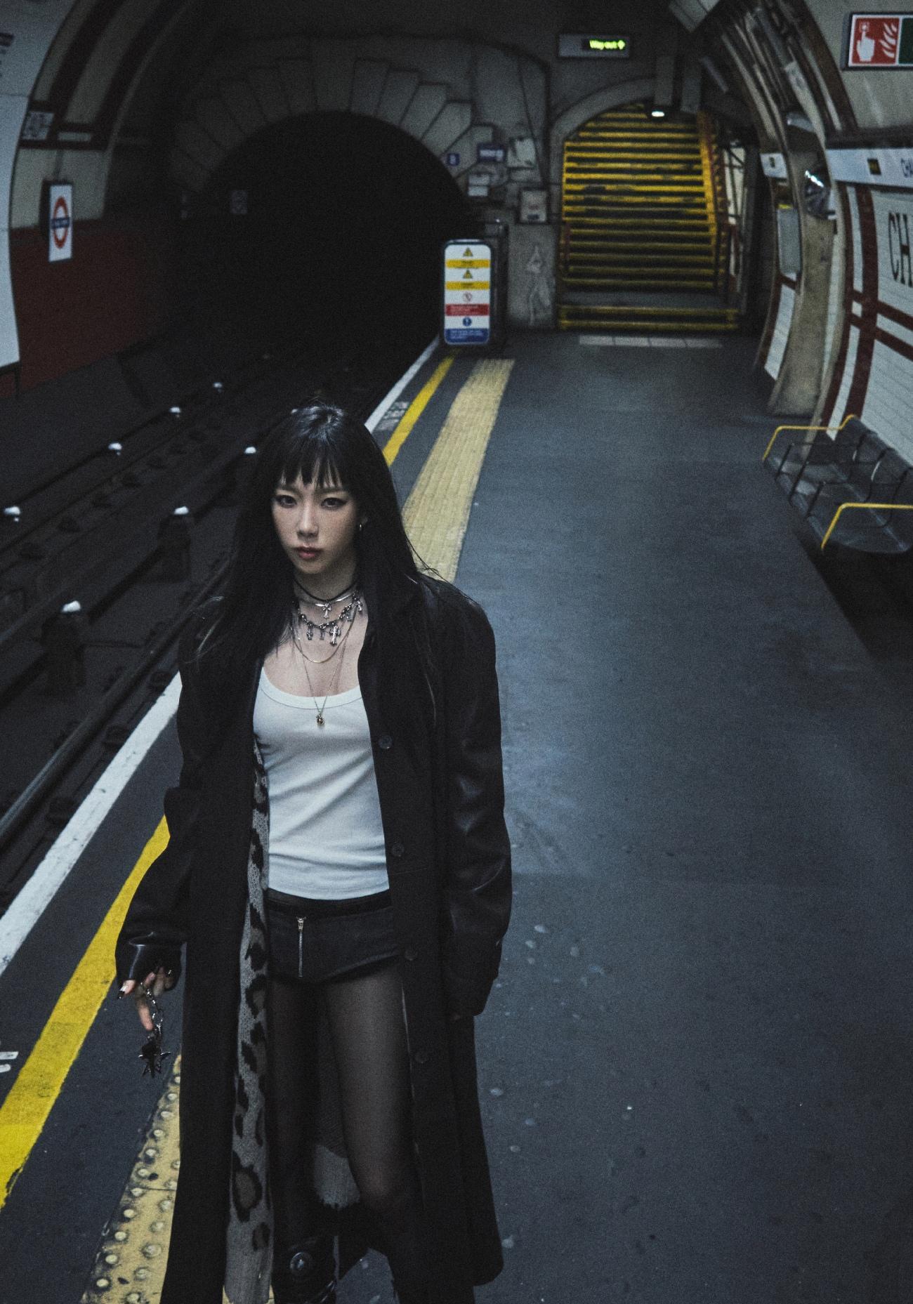 太妍新形象有點頹廢美。