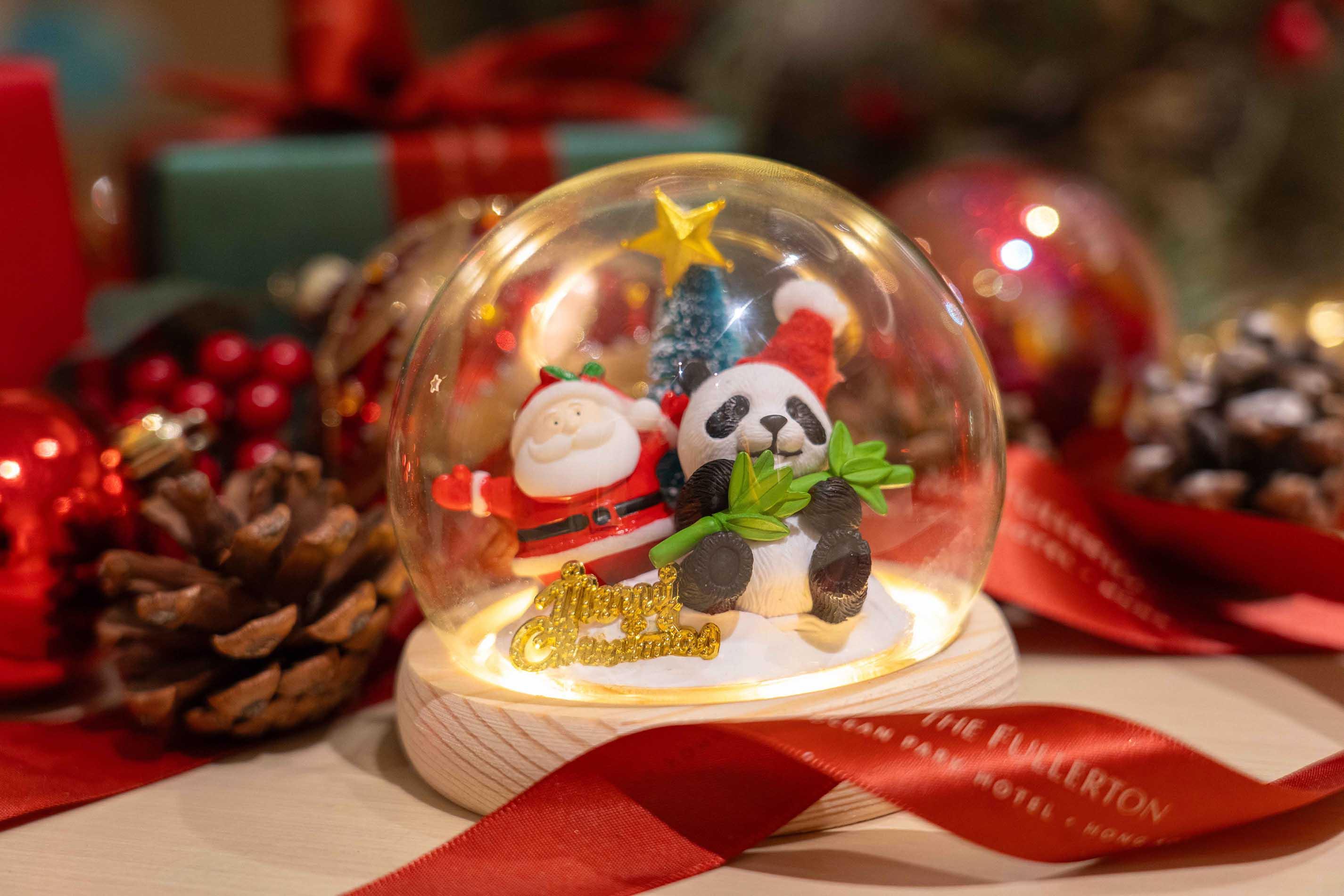 富富熊貓聖誕水晶球工作坊