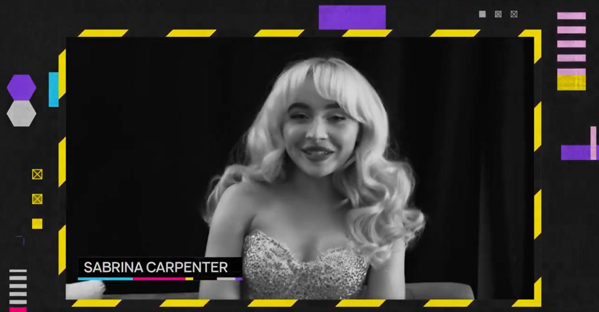 Sabrina Carpenter雖然缺席頒獎禮,但有拍片領獎及多謝樂迷。