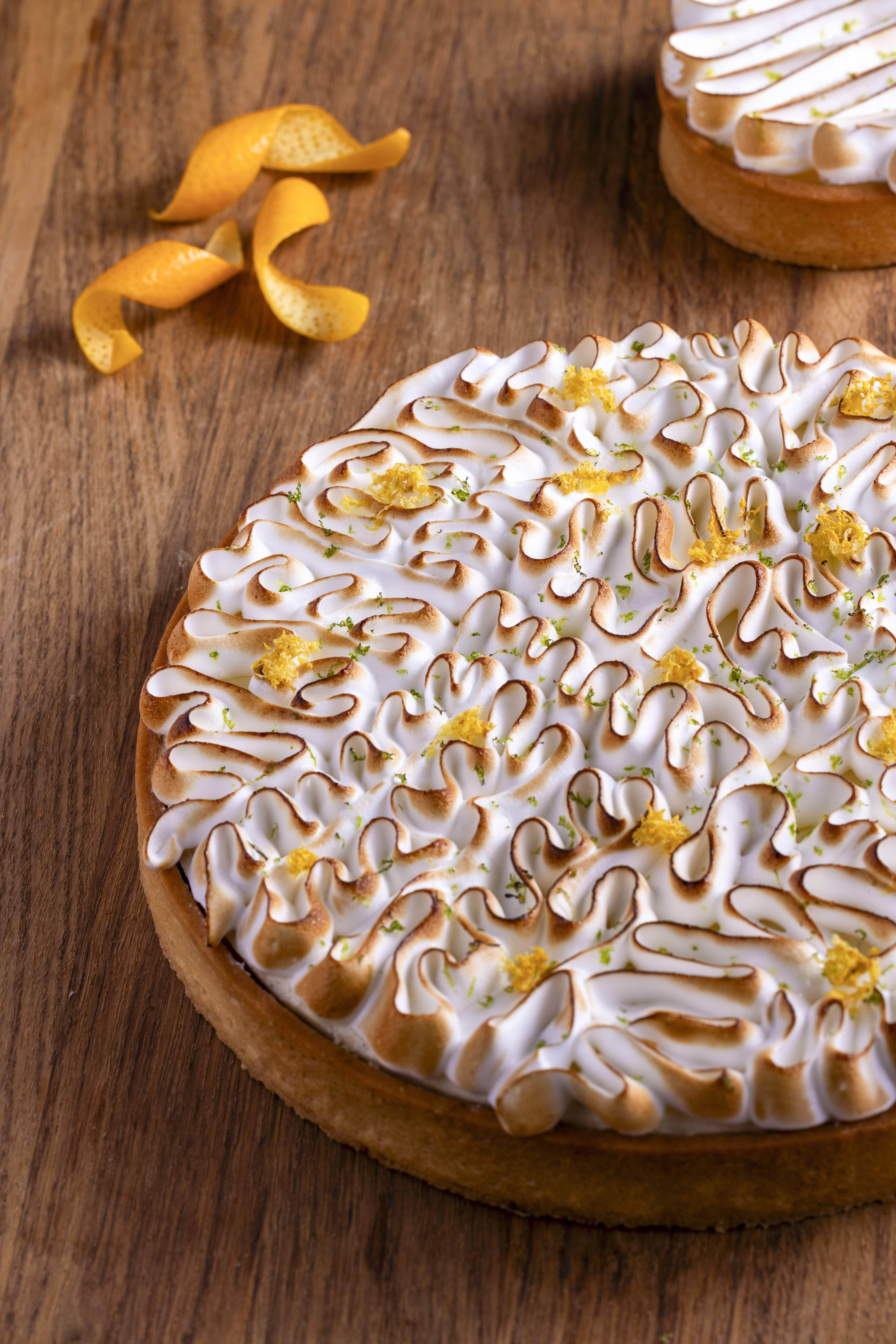 柚子撻$48 $388/5吋 杏仁撻皮鬆脆,杏仁和牛油香柔和。柚子混合橙香湊出清新幽香。