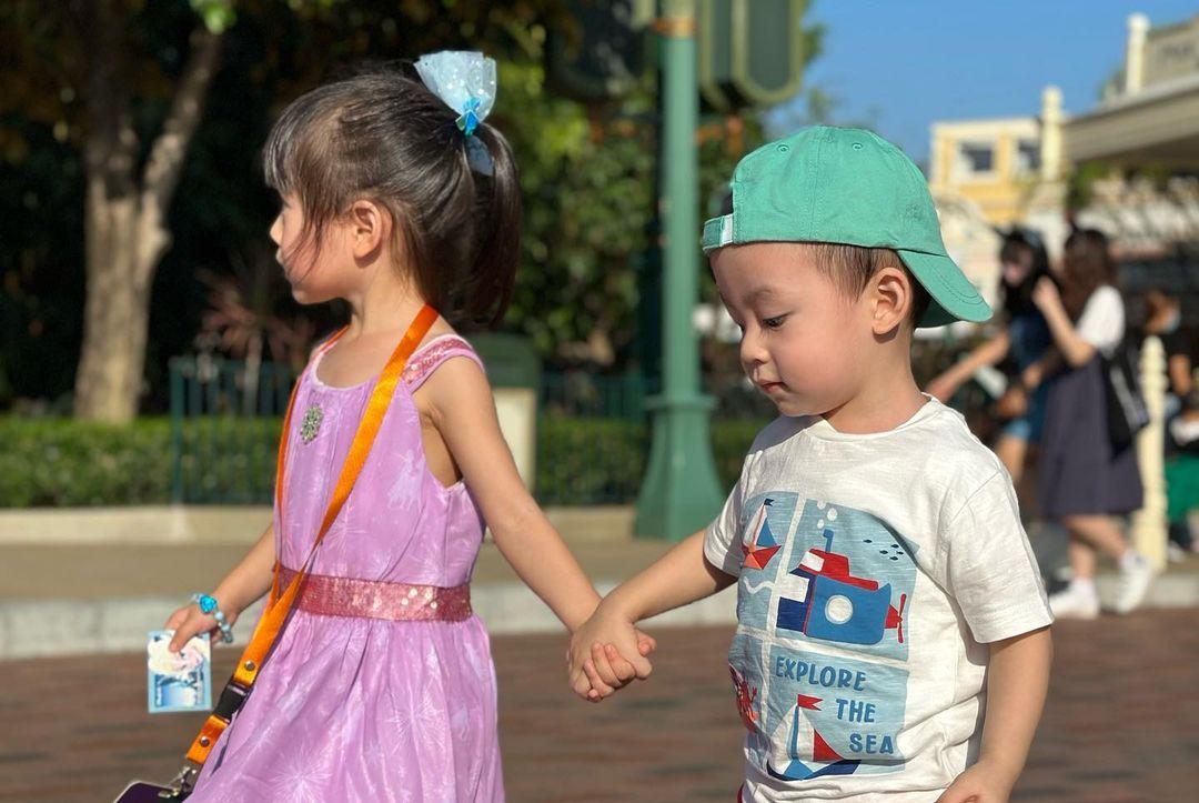 楊茜堯自言重視家庭,樂意照顧一對子女。