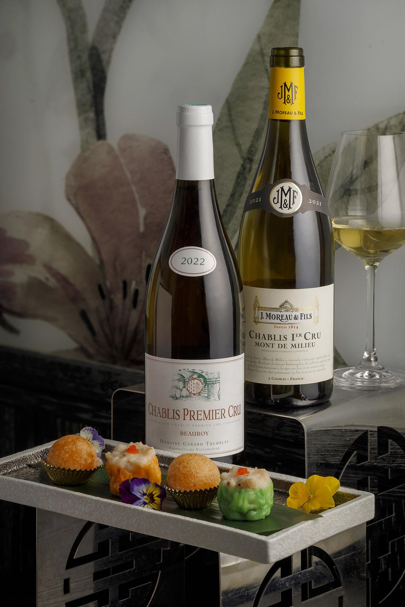 沙比利一級葡萄園的複雜度,配上不同的中式餃子及XO醬均能大放異彩