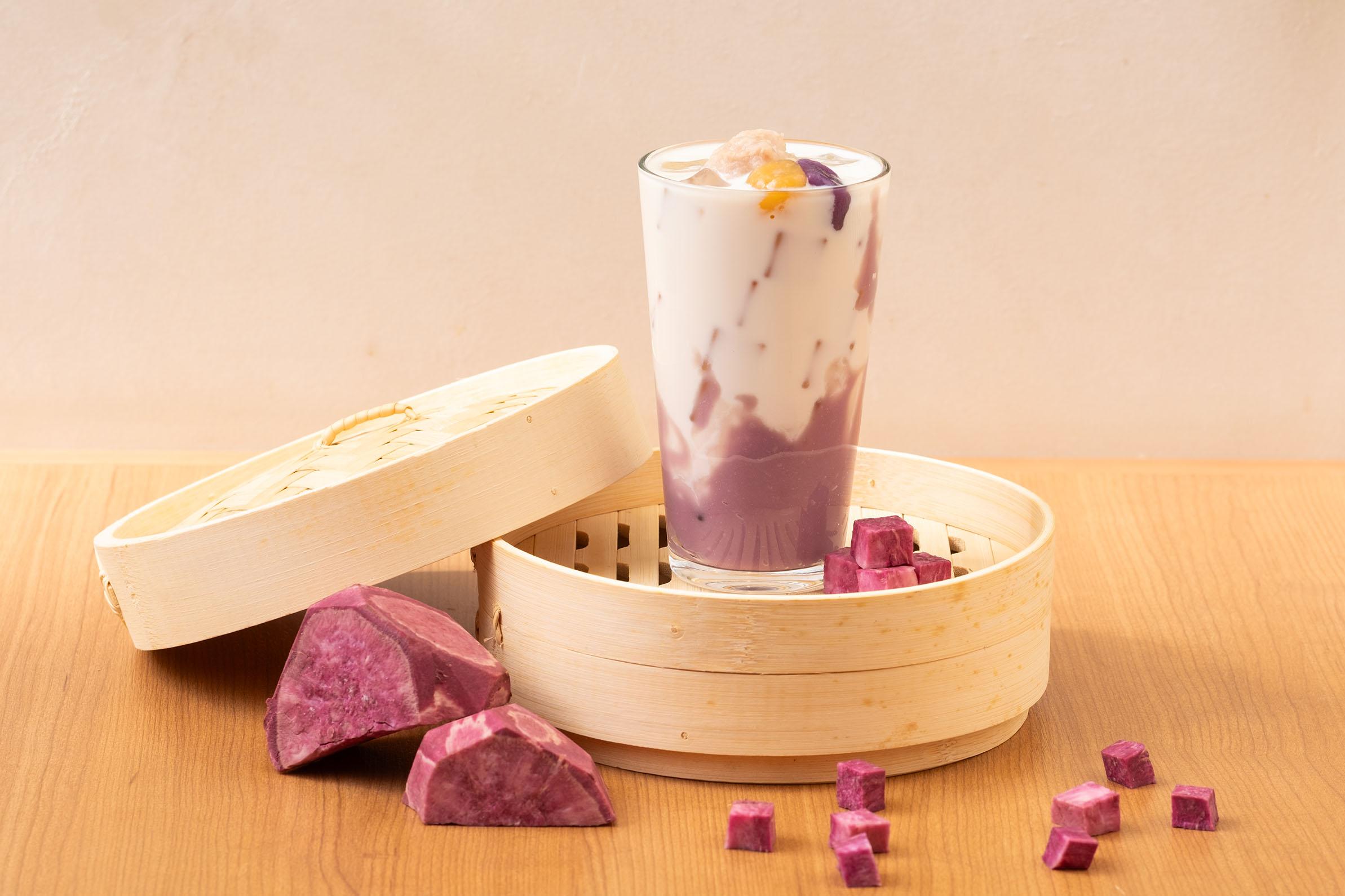 芋泥雪糕紫薯鮮奶