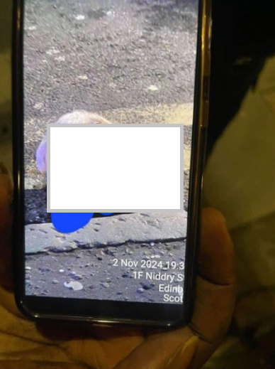 網上流傳街上出現人頭。(互聯網)