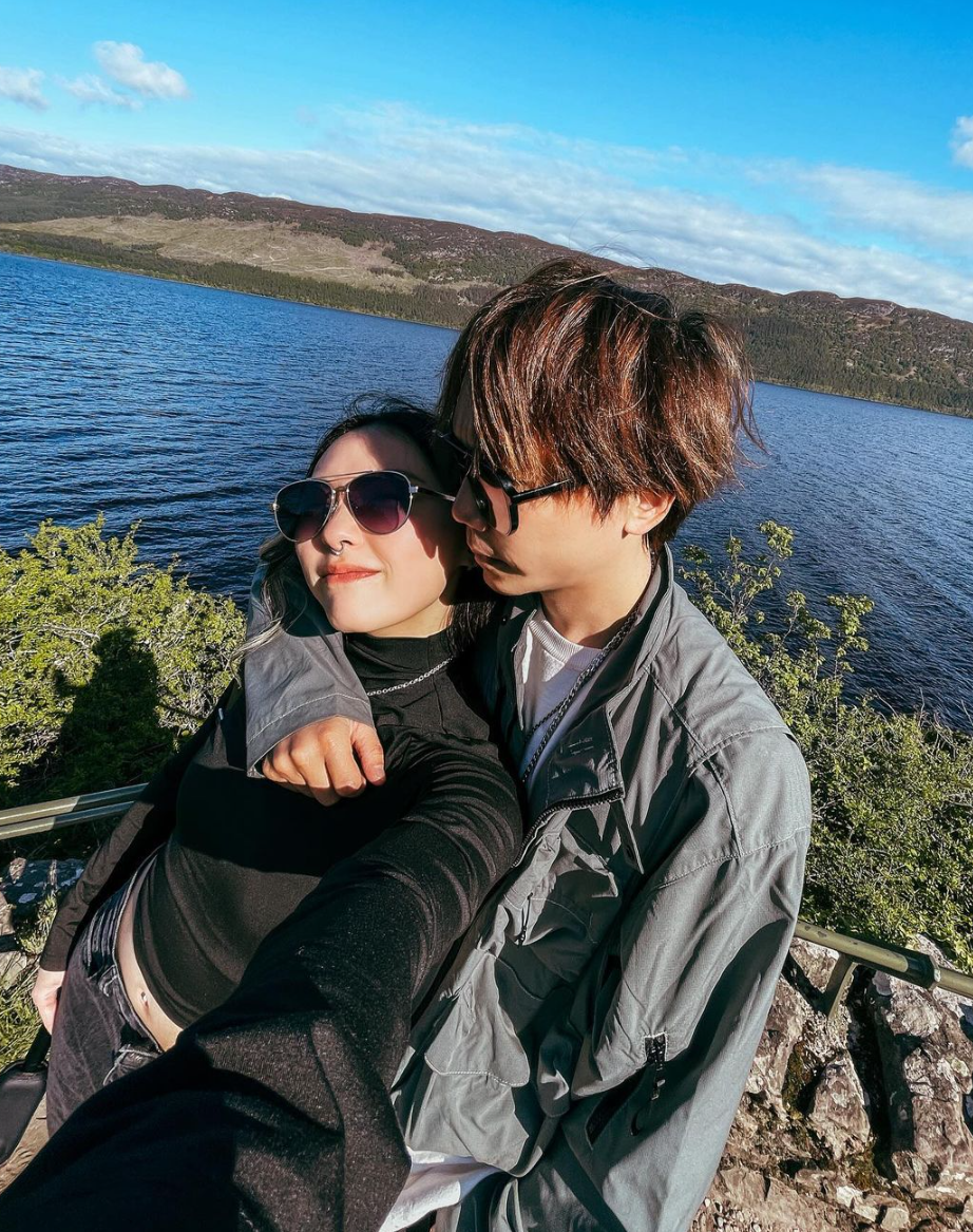 今年5月,Kylah已在社交平台貼出恆仔的親密合照。