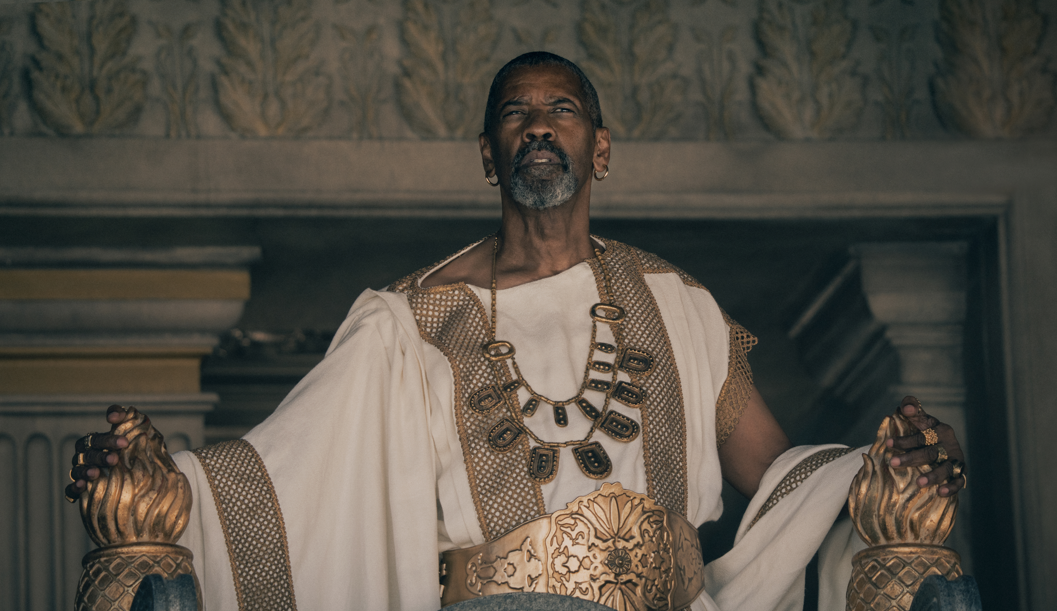 影帝丹素華盛頓飾演的Macrinus十分搶鏡。