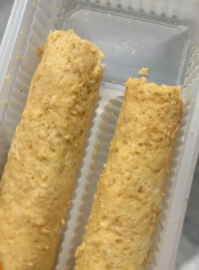 小紅書有用戶推介一款聲稱是「蛋卷界Hermes」的品牌「上水美圓」蛋卷 (網上圖片)