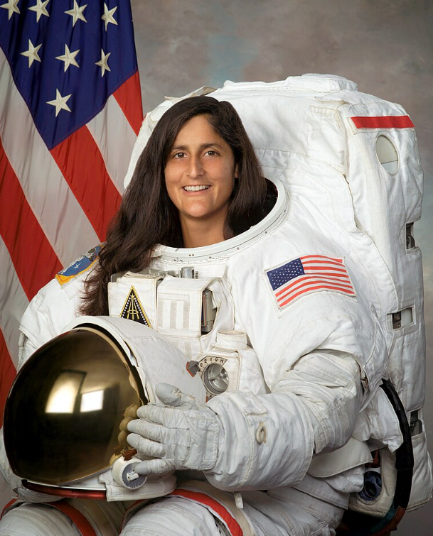 威廉斯的NASA官方照片。(互聯網)