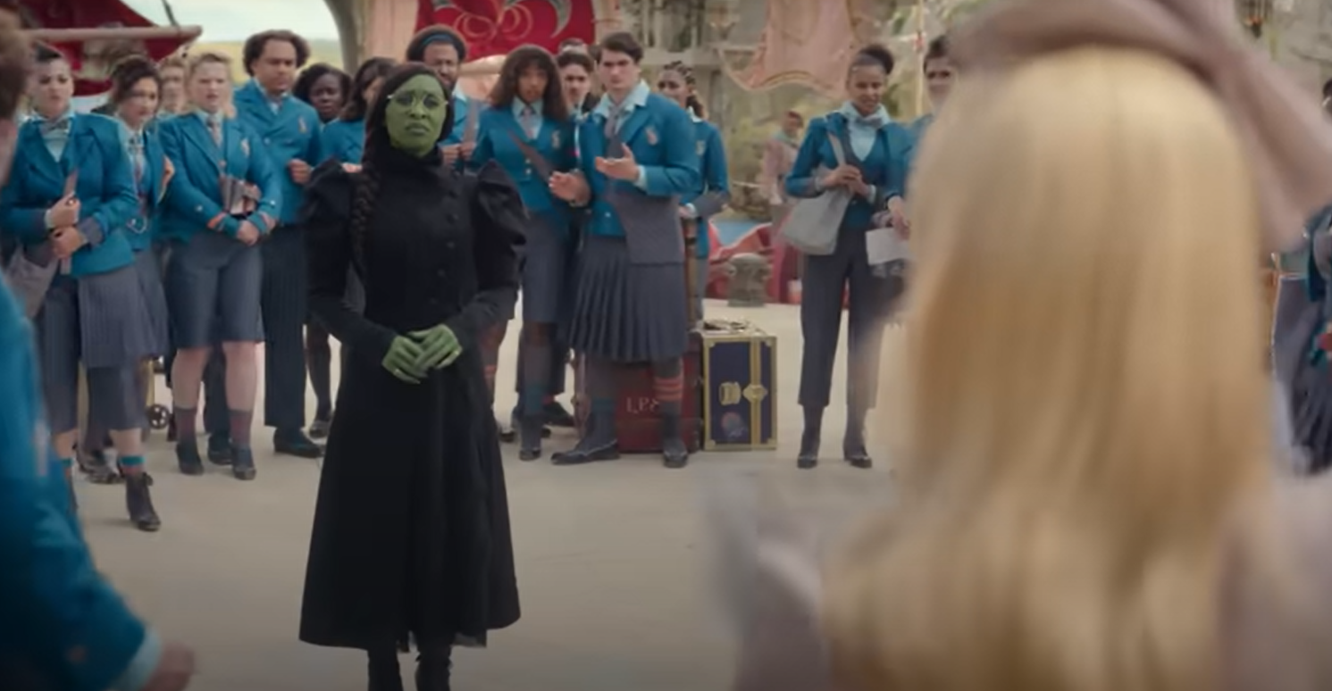 《魔法壞女巫》預告片截圖。(互聯網)