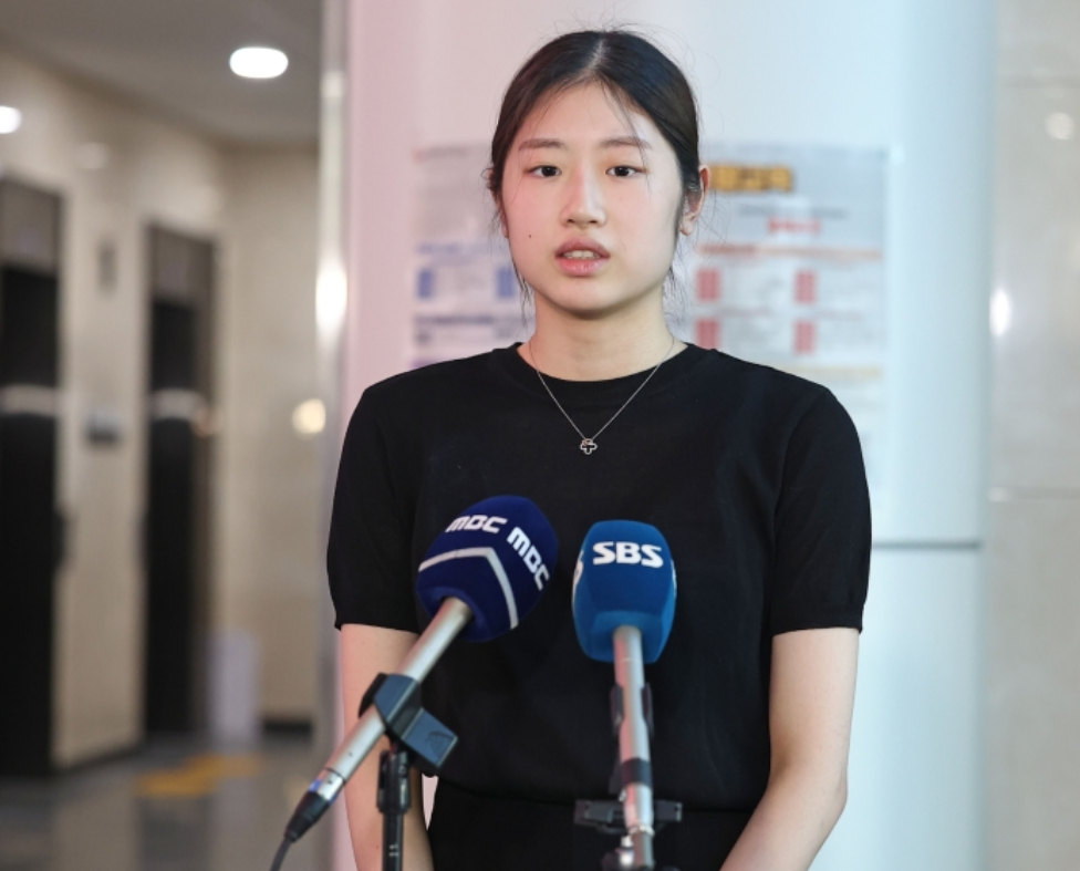 「花滑女神」李海仁表示感謝法院的判決(網上圖片)